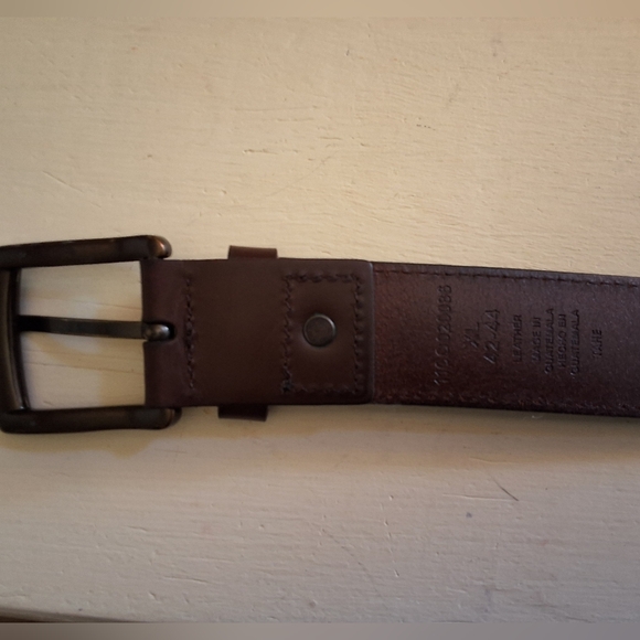 Columbia Dark Brown Leather Belt - Picture 4 of 6